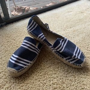 Soludos Striped Platform Espadrille